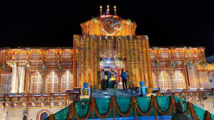 World famous Badrinath shrine