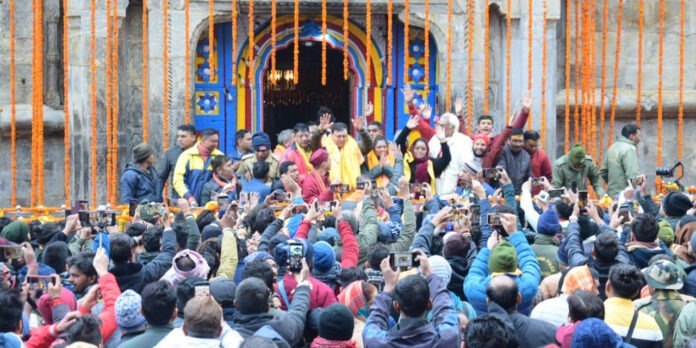 The doors of Kedarnath Dham opened