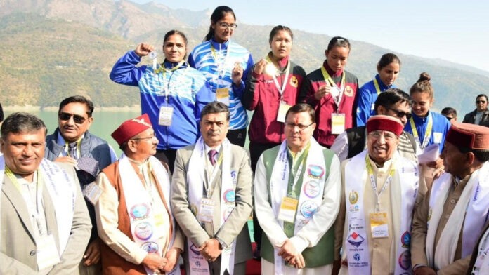CM Dhami inaugurated Tehri Water Sports Cup