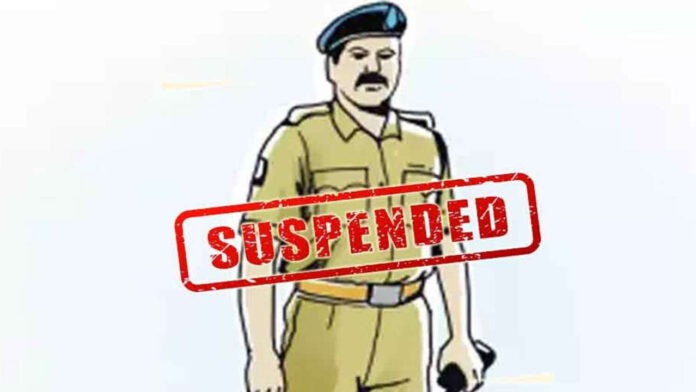 Inspector suspended in scuffle with businessman