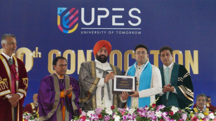 20th Convocation celebrated with great pomp in UPES