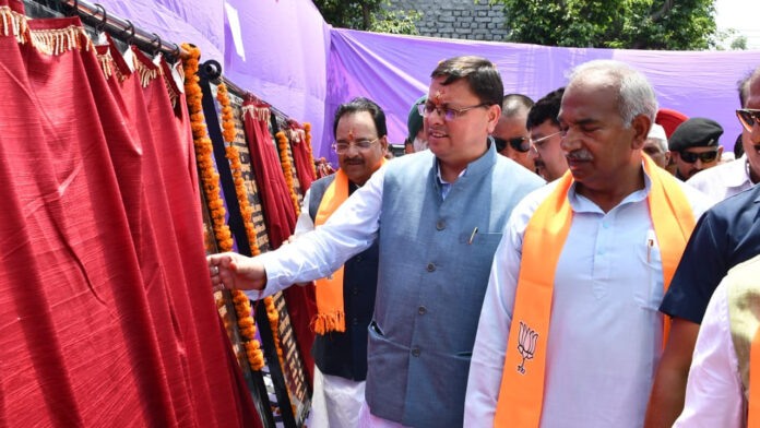 CM laid the foundation stone of 355 crore schemes