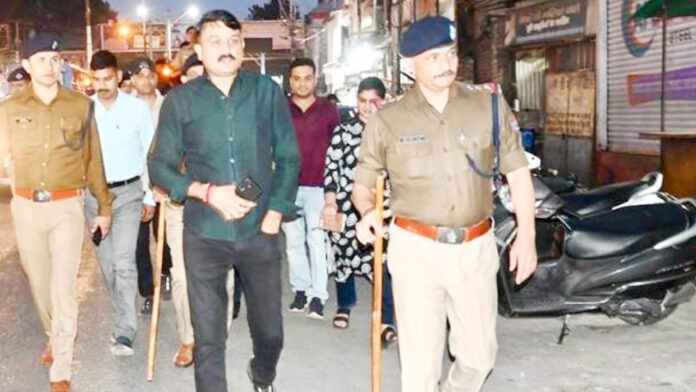 SSP tested traffic arrangements at various places in Doon