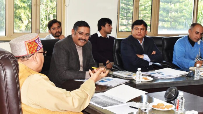 Maharaj reviewed Tehri Lake Ring Road Project