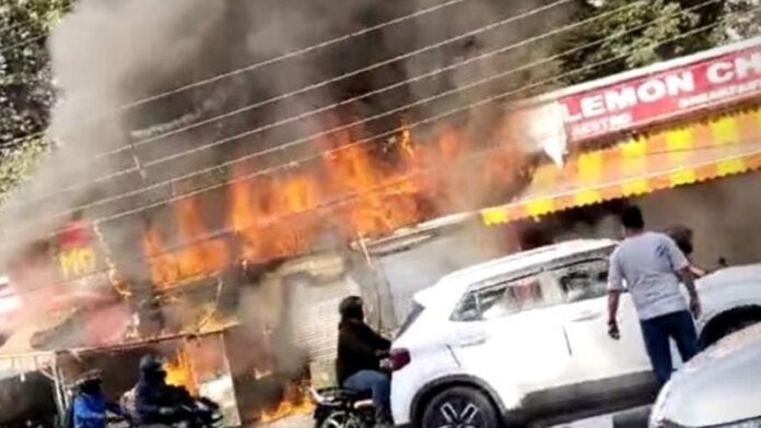 fire in dilaram market