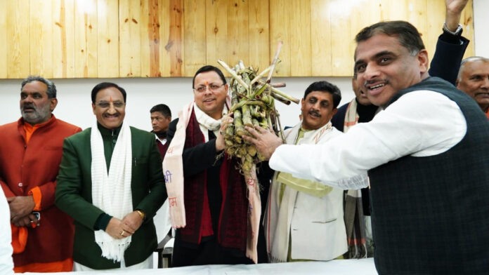 Farmers delegation met CM Dhami