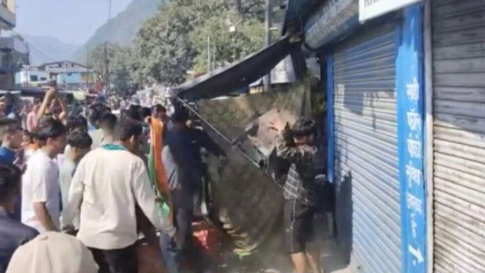 Muslims targeted at Gauchar market in Chamoli