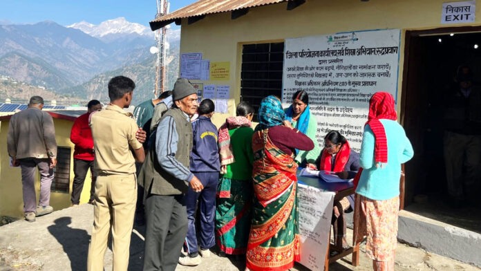 56.78 percent voting in Kedarnath by-election