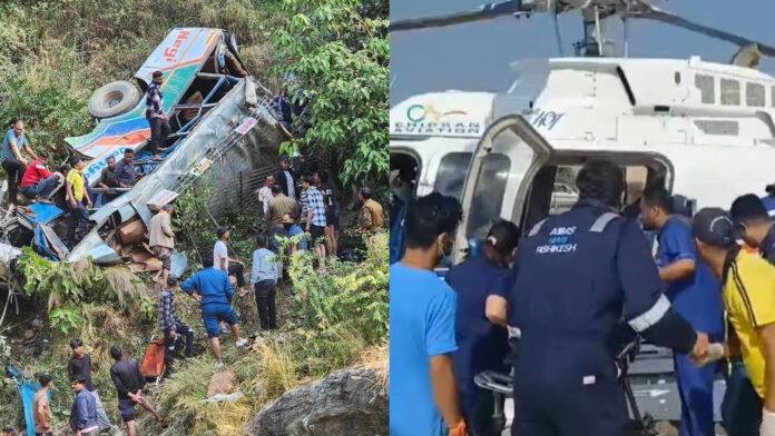 36 people died in a road accident in Almora