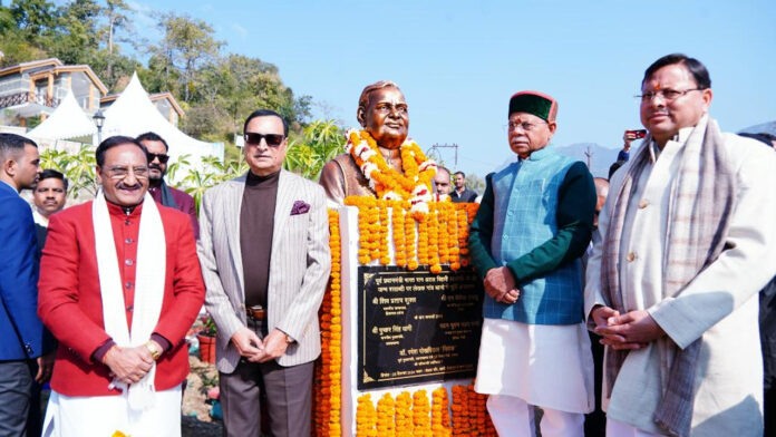 Unveiling of the statue of Atal Bihari Vajpayee