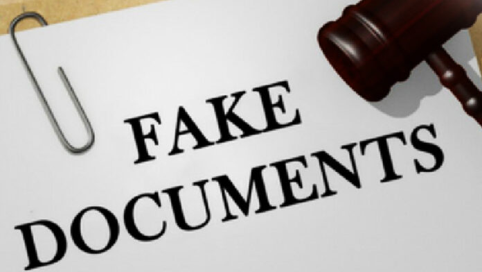 Fake documents filed with Income Tax Department